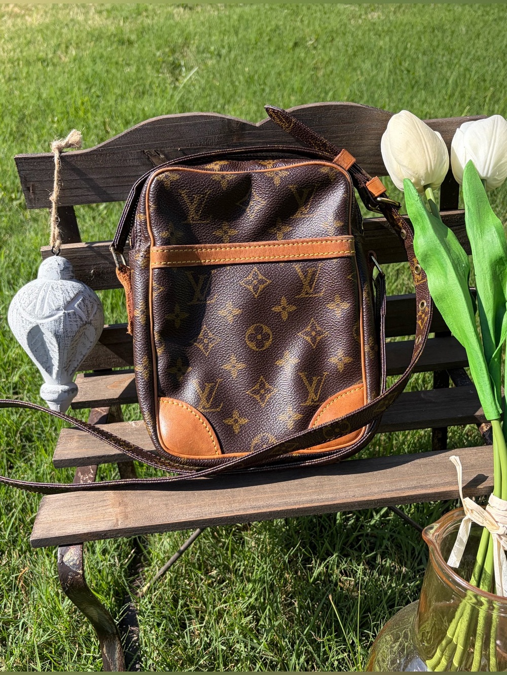 Authentic Louis Vuitton Danube Bag Made in France